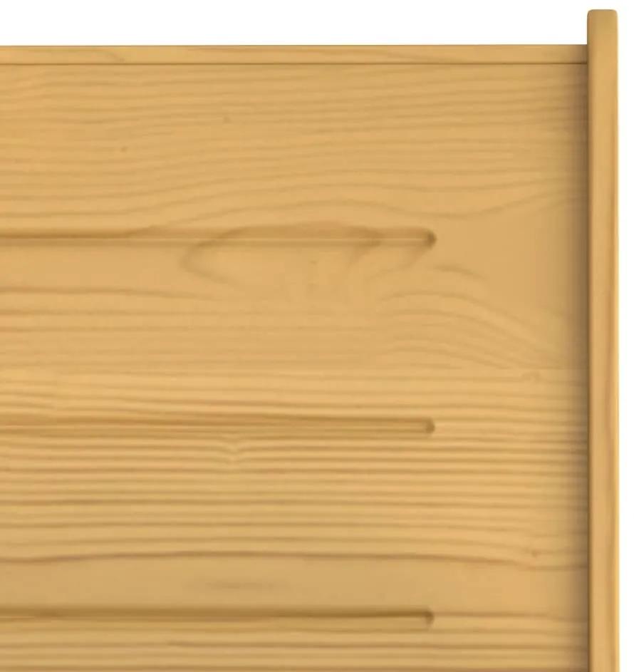 Banca de colt, maro miere, 151 cm, lemn masiv de pin maro miere