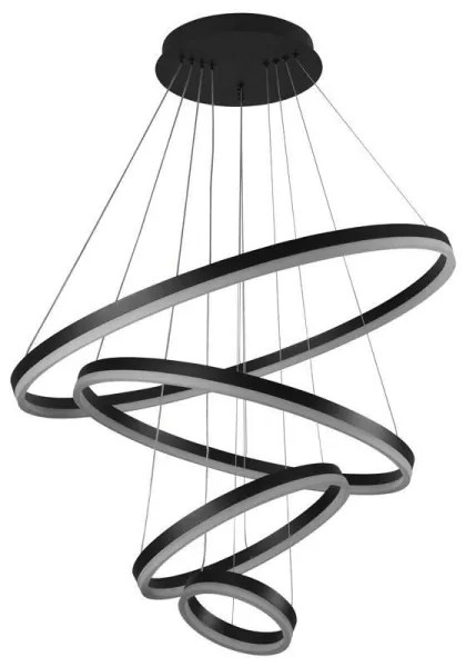 Lustră LED dimabilă pe cablu LED/165W/230V 3000-6500K + telecomandă