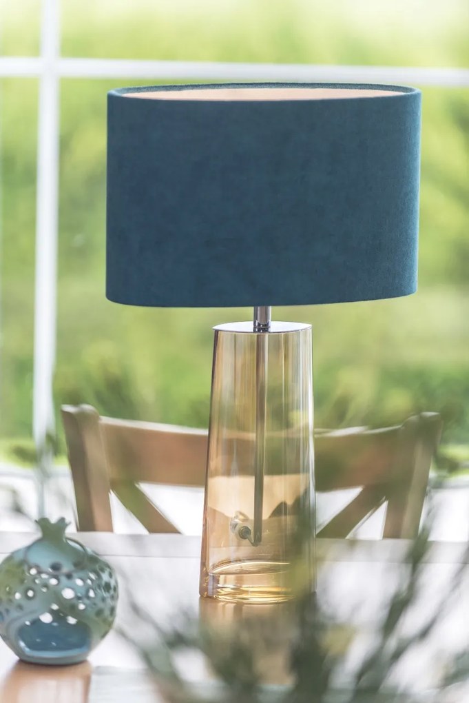 Veioza moderna design elegant PRATO verde turcoaz