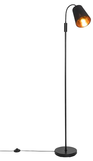 Lampa de podea moderna neagra - Carmen