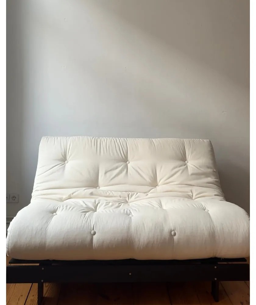 Canapea cărămizie extensibilă 160 cm Roots Black Night – Karup Design