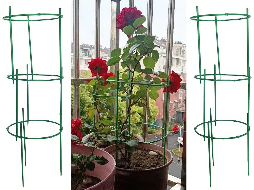 VERK Suport circular pentru plante în ghiveci - 3 inele