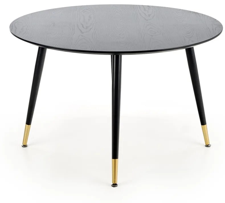 Masa Embos neagra - d120xh75 cm