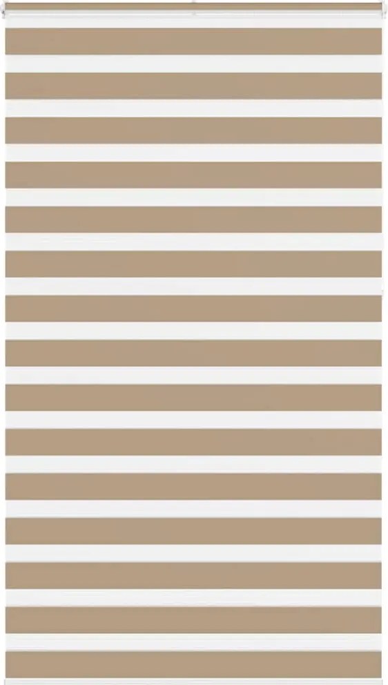 vidaXL Jaluzea tip zebra 125x230 cm lățime țesătură 120,9 cm poliester