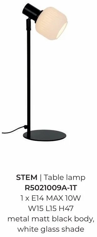 Veioza, Lampa de masa STEM
