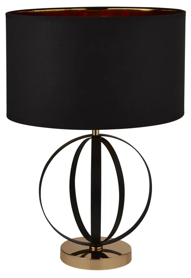 Veioza, Lampa de masa moderna Black And Gold EU8072BGO SRT
