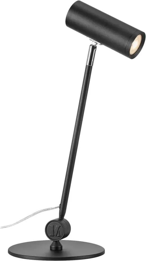 Markslöjd 109183 - Lampă de birou LED ARLO, reglabilă, 4,9W/230V, neagră