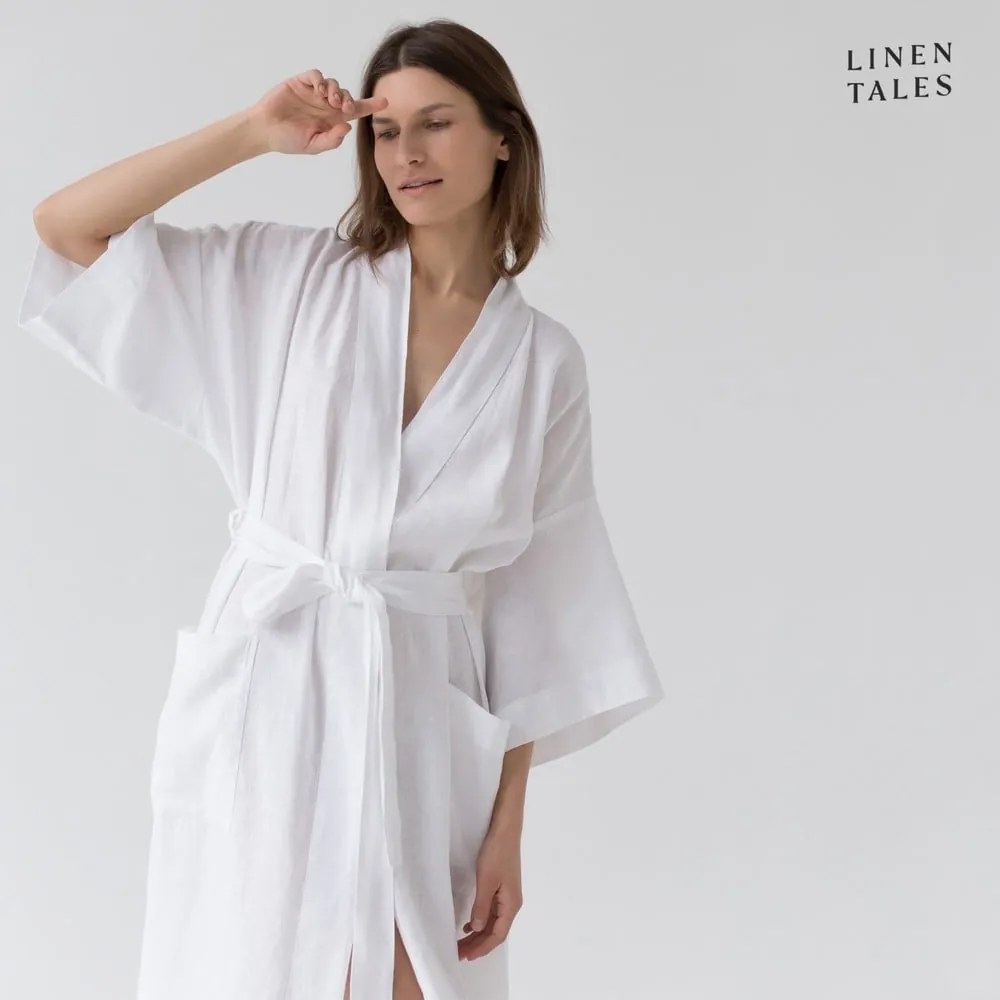 Halat alb S/M din in Summer – Linen Tales