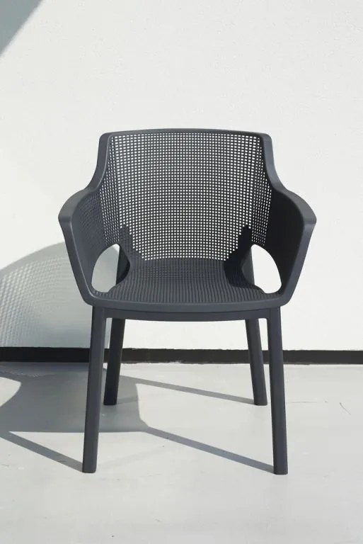 KETER Fotoliu de grădină din plastic ELISA, 63 x 58 x 79 cm