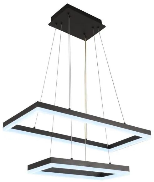 Lustră LED dimabilă pe cablu LED/65W/230V 3000-6500K + telecomandă