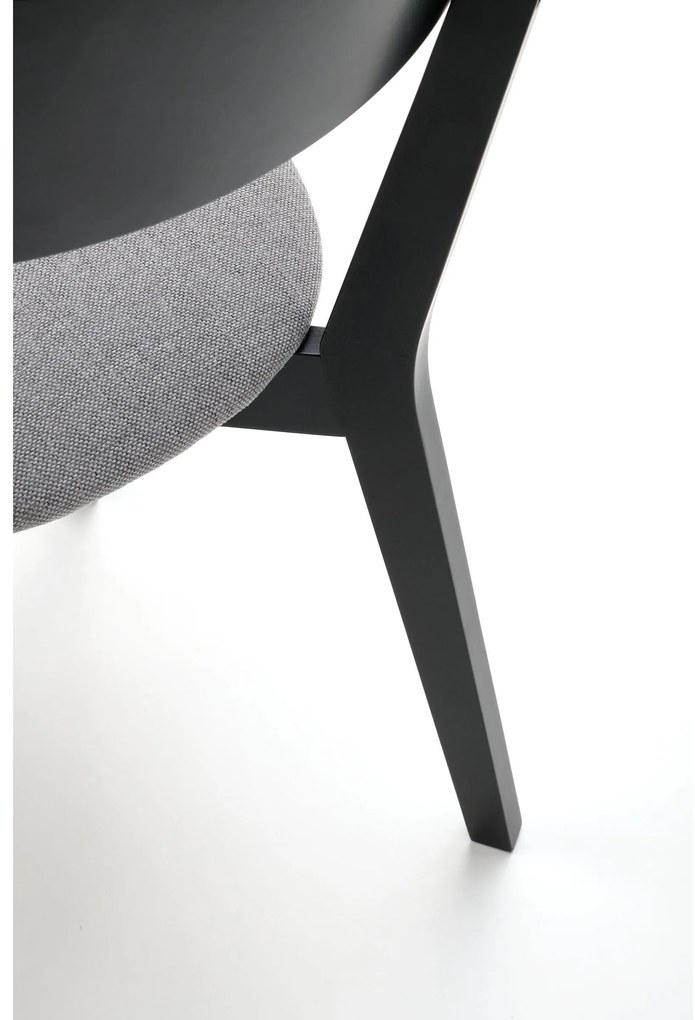 Scaun sufragerie Tentempies (negru + gri) . 1116982