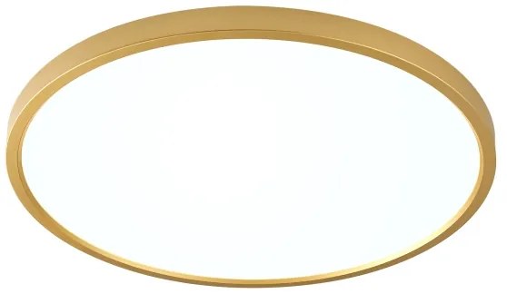Zuma Line WM-BP1108-S-G - Plafonieră LED CAMI, 36W/230V, Ø 40 cm, aurie