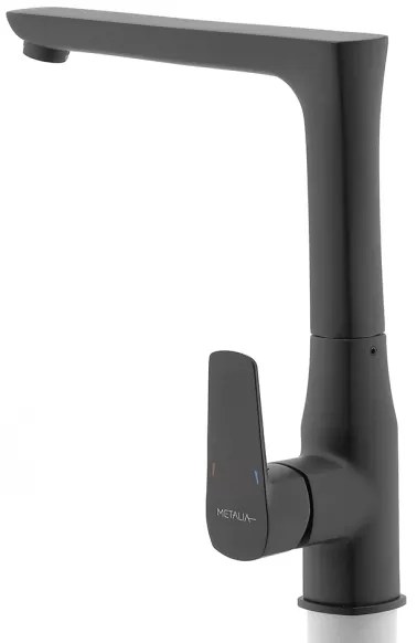 Baterie de chiuvetă Novaservis METALIA negru mat