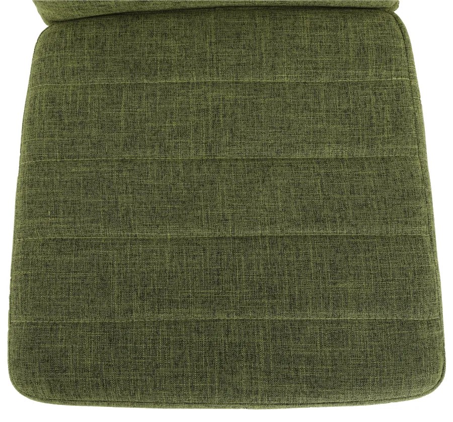 Scaun, material textil verde cadru metalic fag, COLETA NOVA