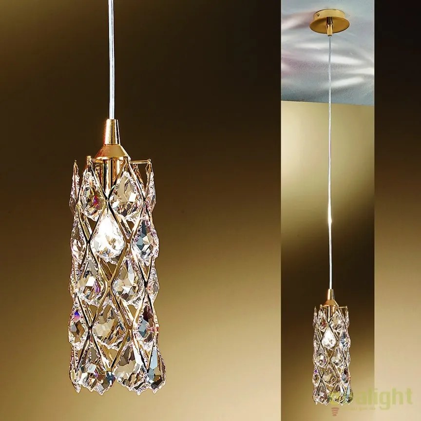 Pendul elegant cristal Asfour Rita HL 6-1549/1 gold OR
