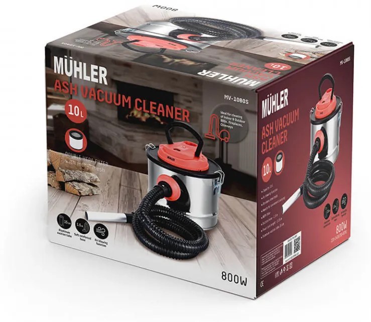 Aspirator pentru deseuri voluminoase Muhler MV-1080S 10 L 1004939