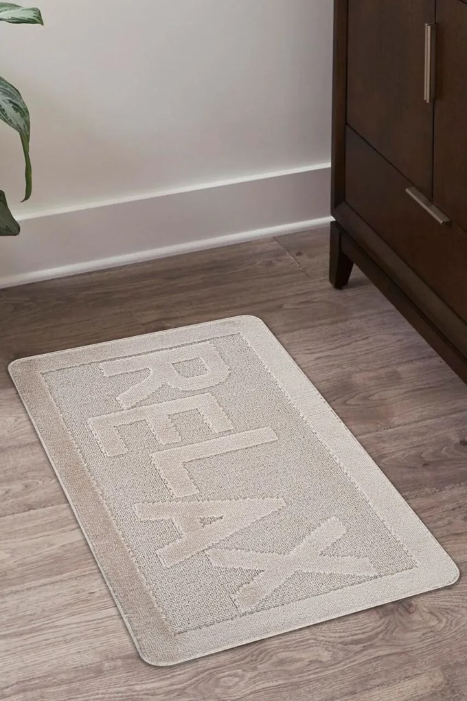 Covoras de baie, L'essentiel Maison, Relax, 60x100 cm, Bej