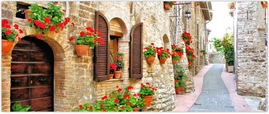 Tablou - Alee pitorească italiană (120x50 cm)