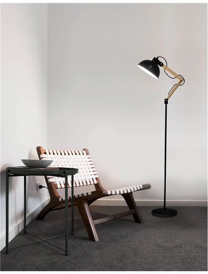 Lampadar / Lampa de podea design modern Mutanti negru NVL-6713402