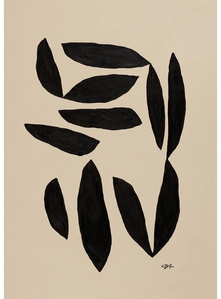 Poster 50x70 cm In The Fall – Leise Dich Abrahamsen – The Poster Club