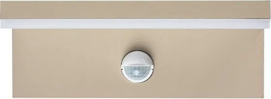 Rabalux 77220 - Lampă de perete LED pentru exterior cu senzor ZARAGOZA 9W/230V IP54 bej