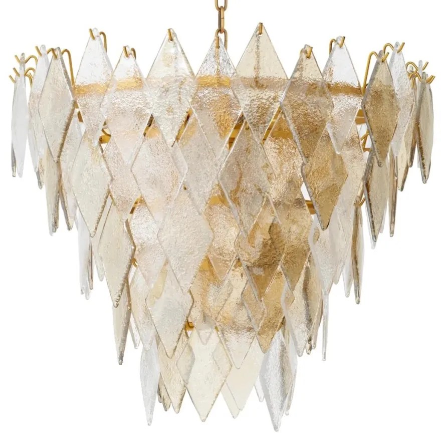 Candelabru LUX, Sticla Realizata Manual, Rhombus S
