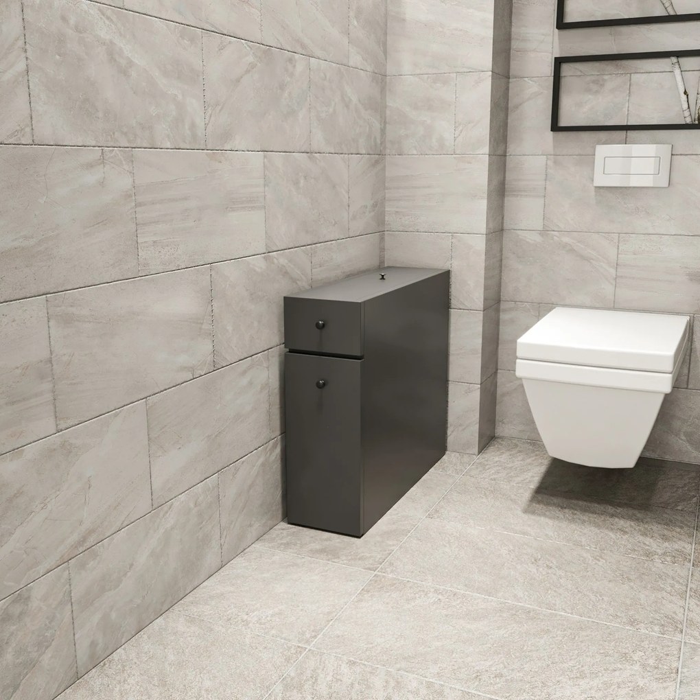 Cabinet de baie Calencia - Anthracite