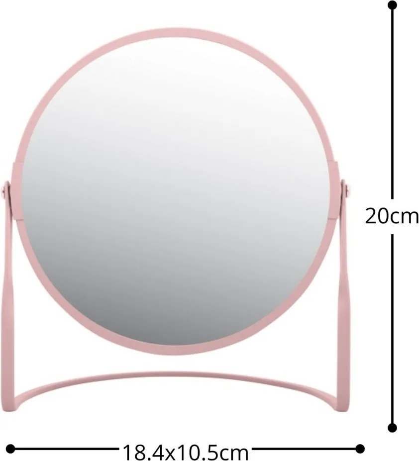 Oglindă cosmetică (mărire 5x) de mărire ø 18 cm Akira – Spirella