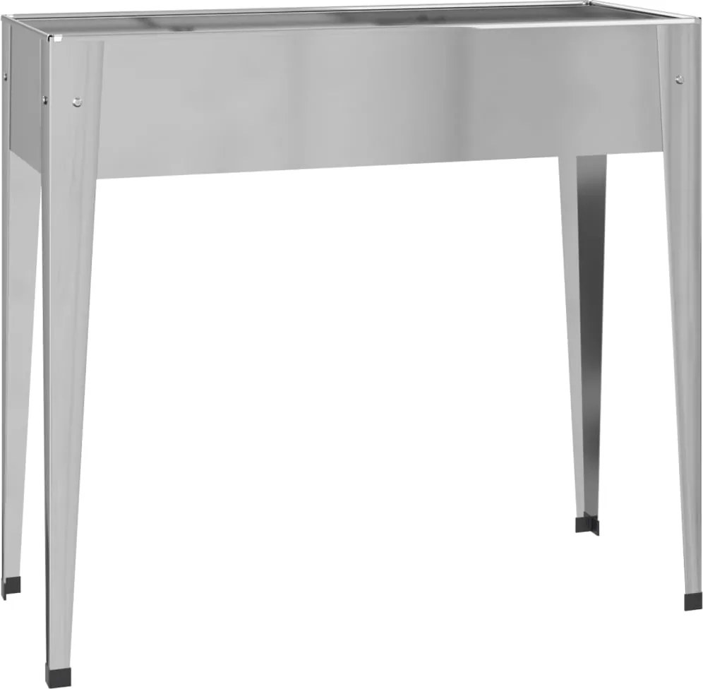 vidaXL Jardinieră de grădină, 100,5x40,5x90 cm, oțel galvanizat