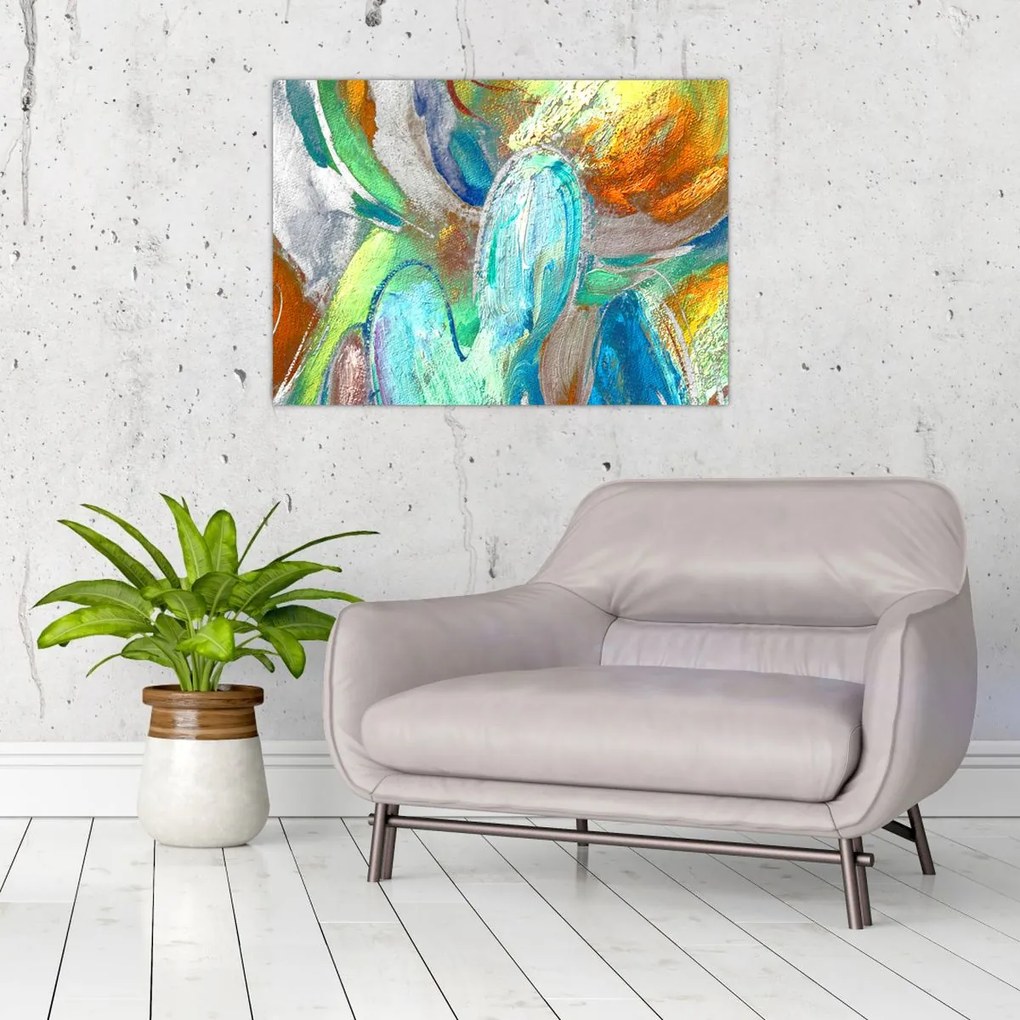 Tablou - Abstract colorat (70x50 cm)