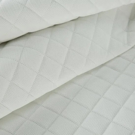 Velvet bedspread quilted in geometric pattern Lăţime: 170 cm | Lungime: 210 cm