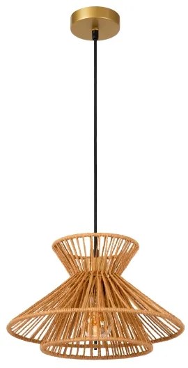 Lustră pe cablu Lucide 10420/32/72 TASMAN 1xE27/60W/230V bej