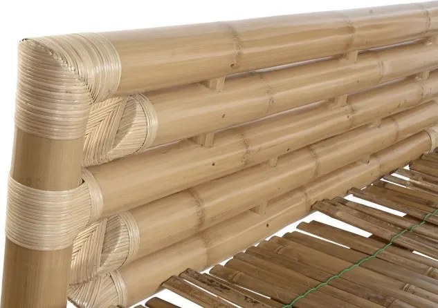 Pat din bambus și rattan, 180x200 cm, „Bali”