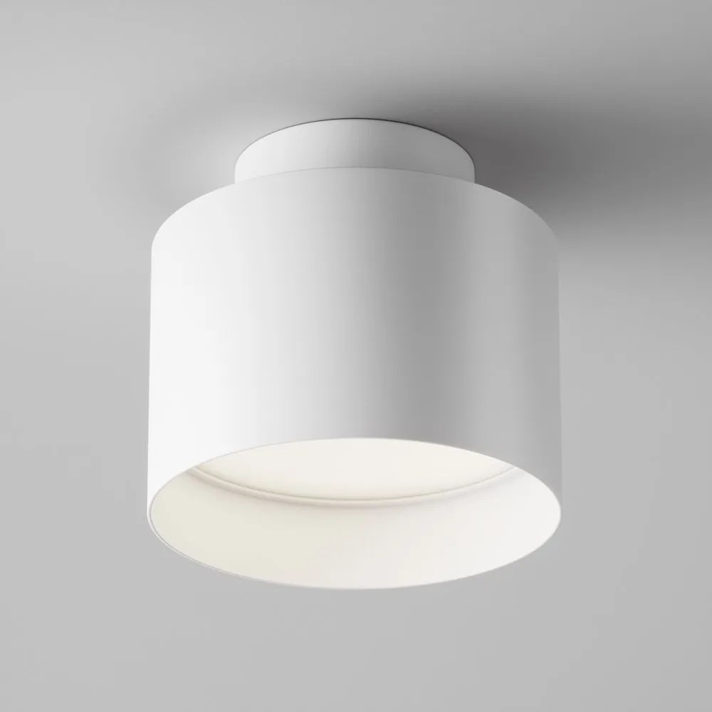 Plafoniera LED design tehnic Planet alb 4000K