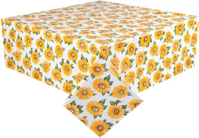 Faţă de masă din muşama lavabilă Floarea soarelui
