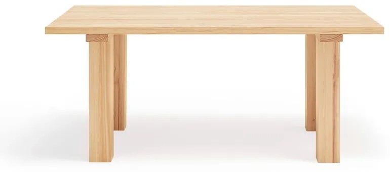 Masă de dining cu blat din lemn de pin 100x180 cm Banda – Teulat