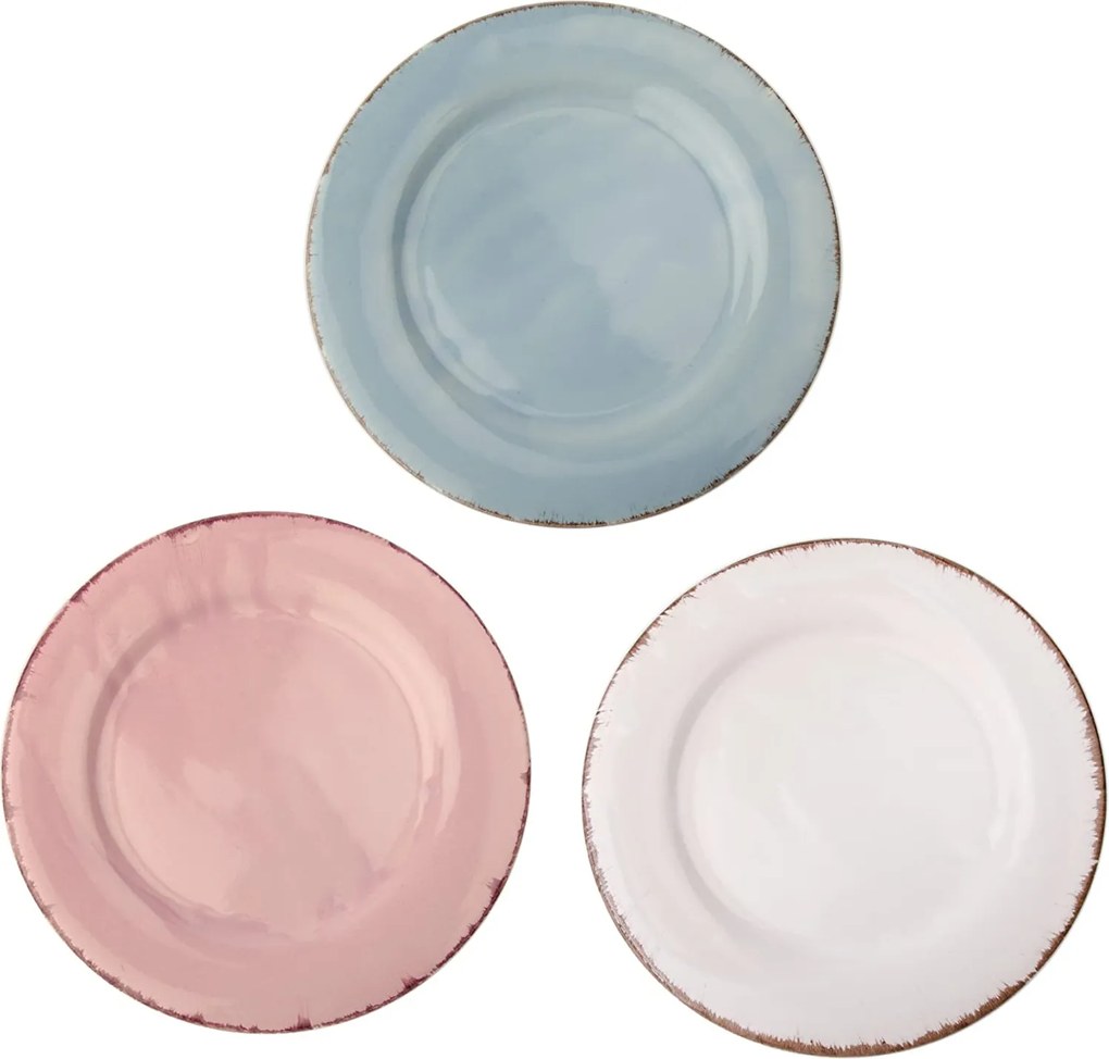 Platou Glaze Alb-Lapte 30cm