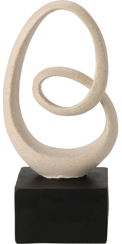 Figurină decorativă Abstraction 1, înălțime 24.5 cm