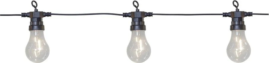 Șirag luminos pentru exterior cu LED Star Trading Circus Filament, lungime 4,05 m