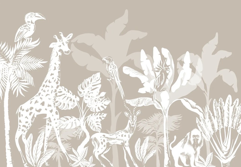 Fototapet - Safari bej (147x102 cm)