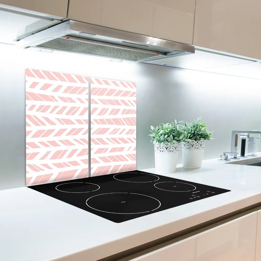 Tocator din sticla herringbone