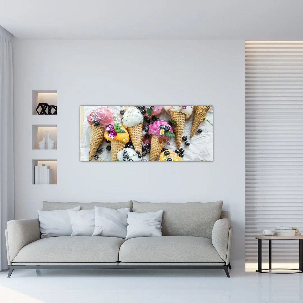 Tablou cu înghețată (120x50 cm)