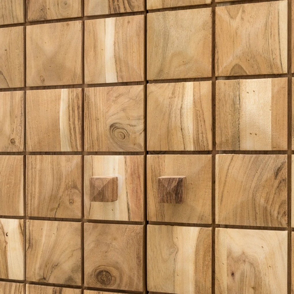 Bar din lemn salcam, Mosaico 130cm