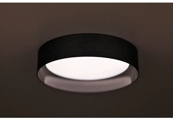 Plafonieră LED Duolla ROLLER LED/24W/230V d. 45 cm antracit
