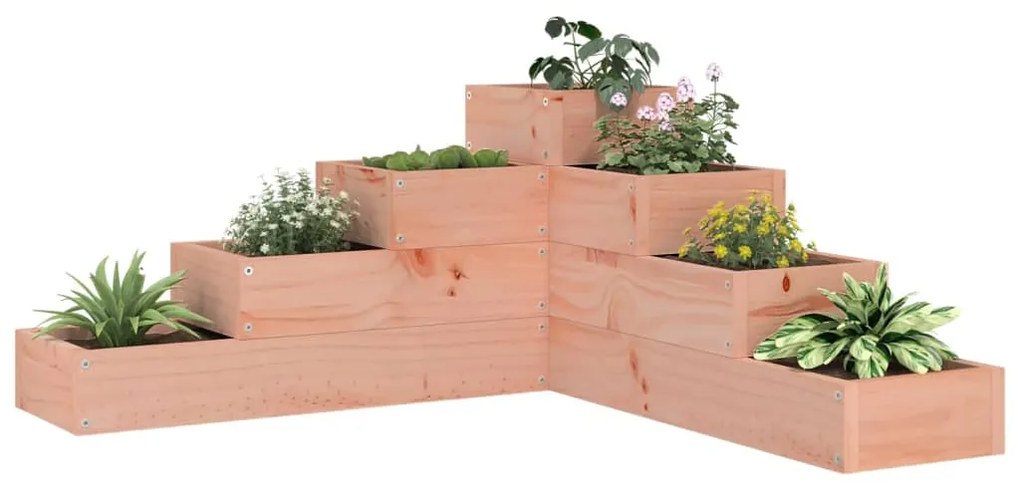 vidaXL Jardinieră grădină 4 niveluri, 80,5x79x36 cm lemn masiv douglas
