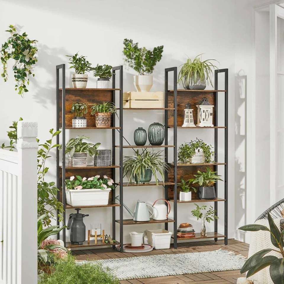 Biblioteca Living, PAL, Maro / Negru