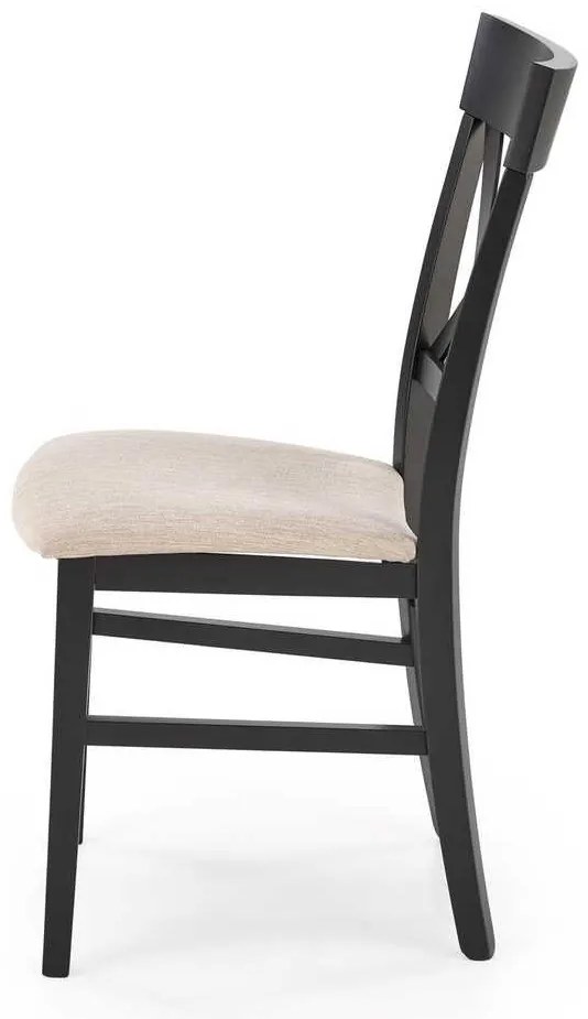 Scaun de bucătărie Rebecca, bej / negru