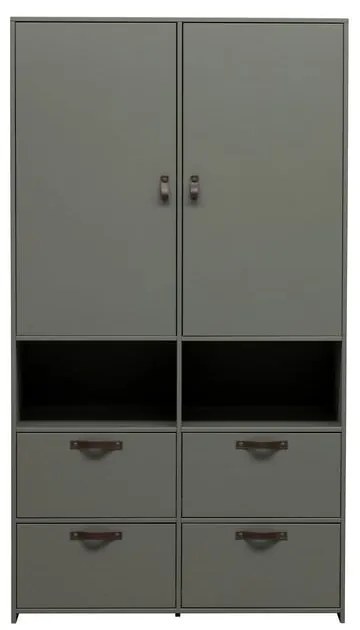 Dulap din lemn de pin vtwonen Soap, gri