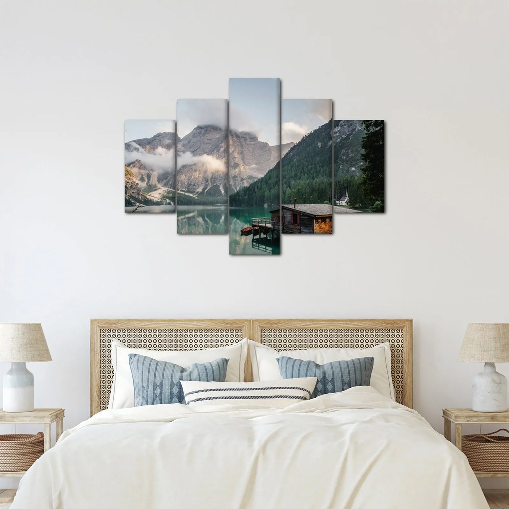 Tablou - Lake Prags (150x105 cm)