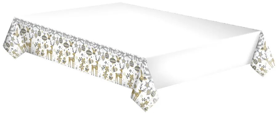 Crăciun Nordic Style față de masă de hârtie 120x180 cm